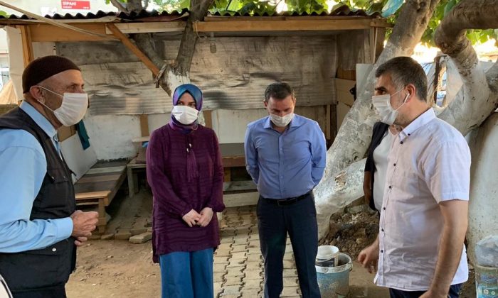 Başkan Keskin’den şehit babalarına ziyaret