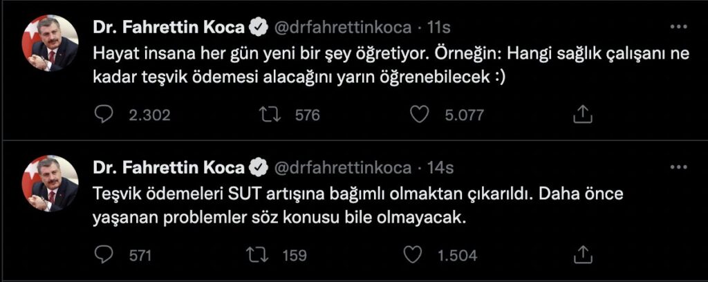 Sağlık personeline teşvik ödemesi müjdesi! Hesaplarınızı bugün kontrol edin