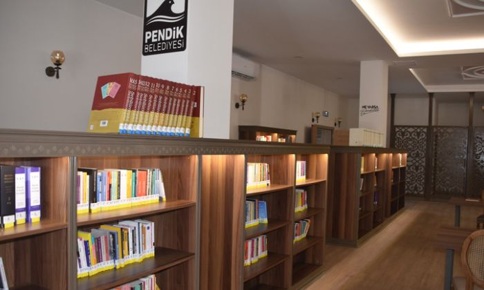 Pendik Belediyesin'den “Her Mahalleye Bir Kütüphane” kampanyası sürüyor